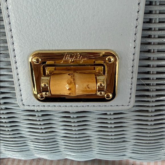 Lilly Pulitzer Leena Top Handle Bag in Blue - Picture 10 of 14